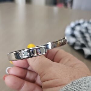 Paparazzi Silver Bracelet with Iridescent Accent